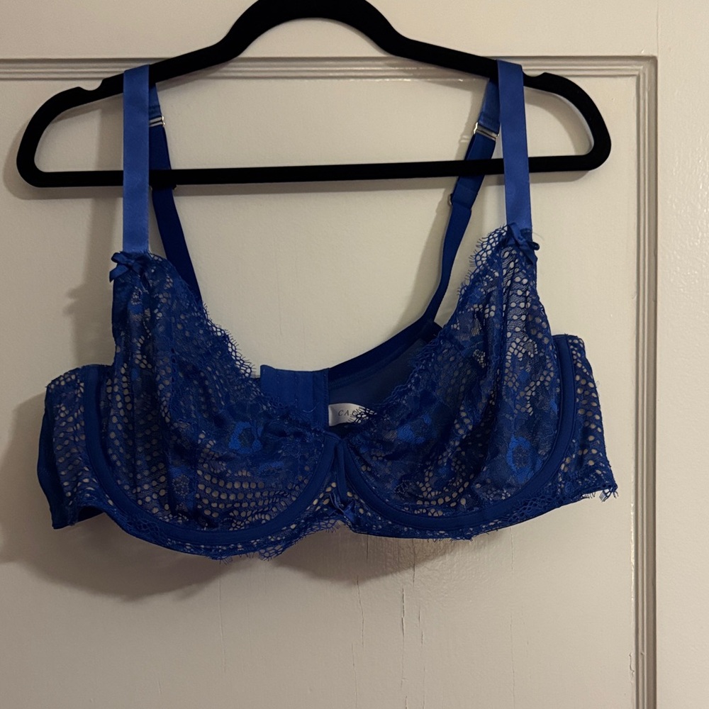 Lane Bryant Royal Blue Lace Bra